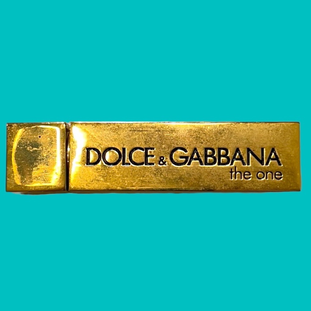 DOLCE & GABBANA THE ONE GOLD‎ BRASS PERFUME ATOMIZER